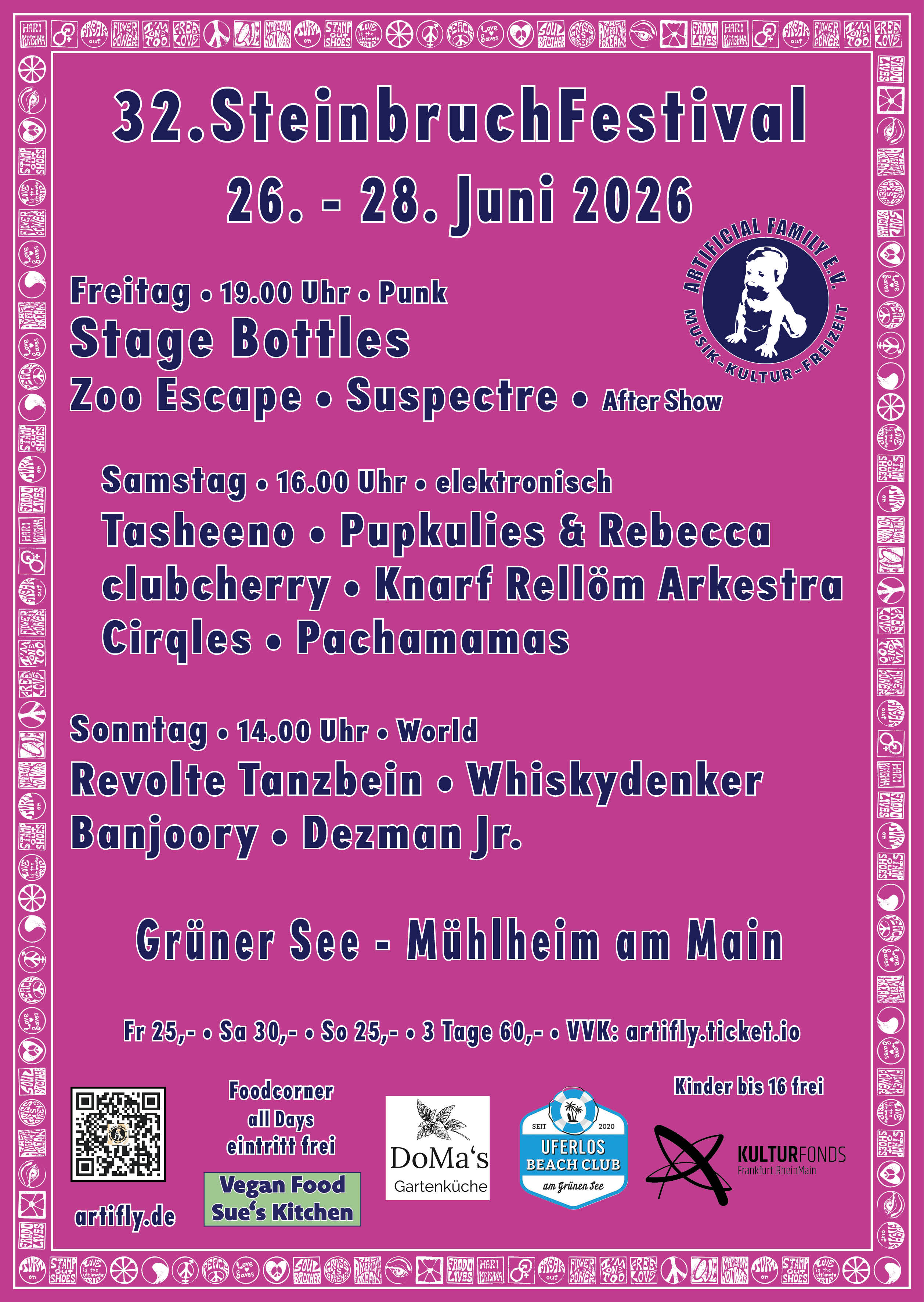 Plakat 32. Steinbruchfestival